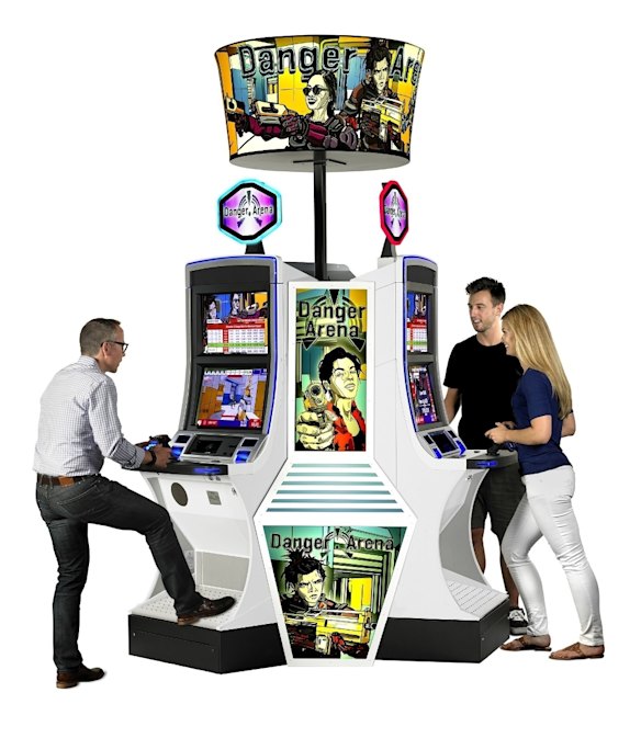 GameCo's Danger Arena was the first skill game approved for a US casino floor.