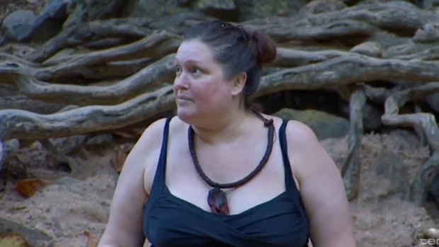 Tziporah Malkah (previously known as Kate Fischer) in the I'm A Celebrity...Get Me Out of Here! jungle.