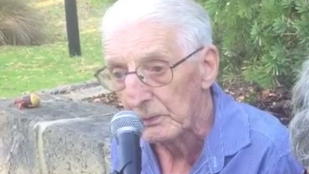 90-year-old Danny Doran's performance of 'Liverpool Lou' has gone viral.