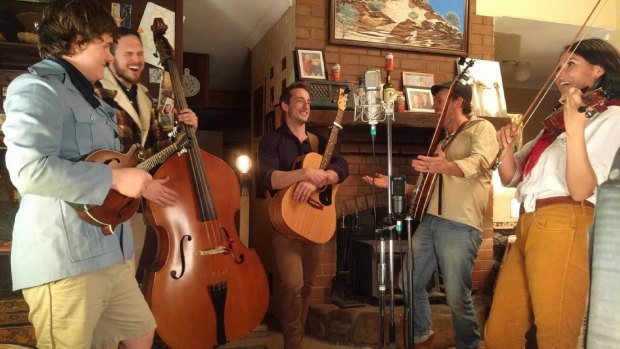 Margaret River band Doug and Cletus have found online fame with their bluegrass cover of Toto's Africa.