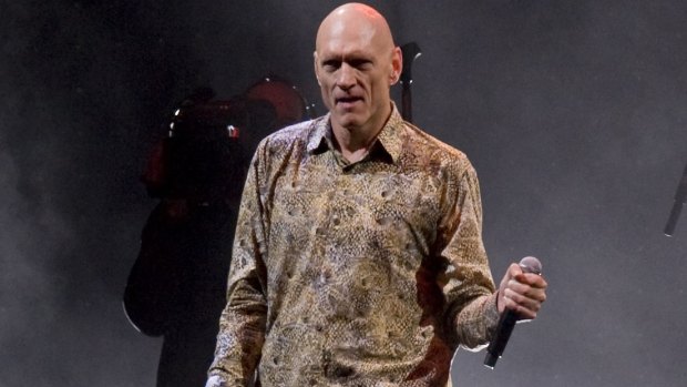 Like the old days, but with a twist. Peter Garrett, shown here with Midnight Oil at the MCG, mixed in odd elements in a vibrant solo show.