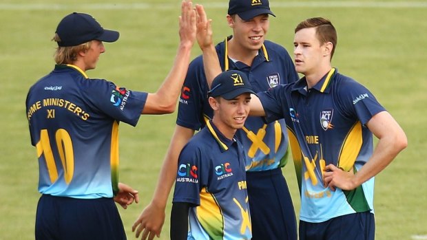 Canberra's Jason Behrendorff was part of a National Performance Squad last year and has developed into a World Cup squad contender.