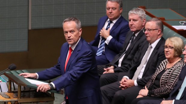 Opposition Leader Bill Shorten delivers his budget reply on Thursday night.