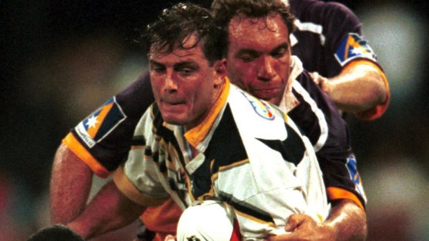 Spoken out: Former North Queensland Shaun Valentine suffers dizzy spells and memory loss after a series of head knocks in 2000.