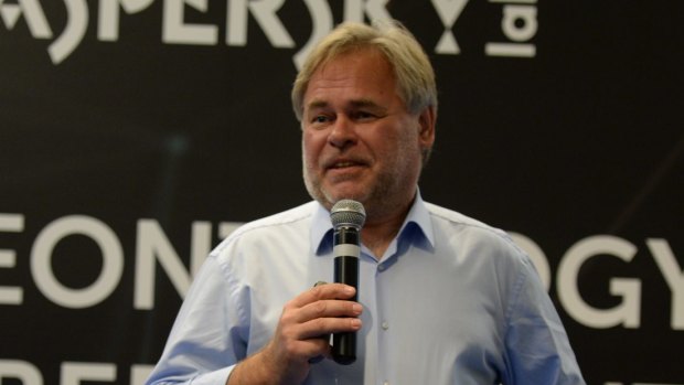 Eugene Kaspersky, a mathematical engineer who attended a KGB-sponsored school and once worked for Russia's Ministry of Defense.