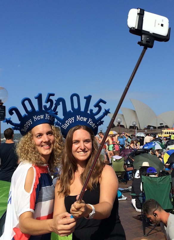 "Selfie stick" rated as a dishonourable mention.