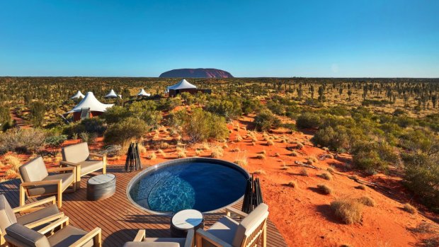 The Territory's most legendary luxury lodgings, Longitude 131 reopened on a limited, though welcome, basis last month. From the king-sized bed of your deluxe tented accommodation, set amid crimson desert dunes, awake early and toast the sunrise over Uluru, perfectly framed before you, and eschew the crowds at the regular and often crowded viewing spots. See 
