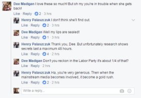 Former Queensland MP Henry Palaszczuk said he did not think his daughter would find out about his Facebook posts.