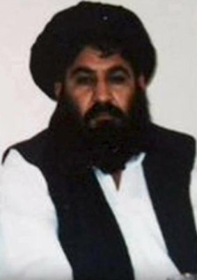 Dispute resolved: Taliban leader Mullah Mansour.