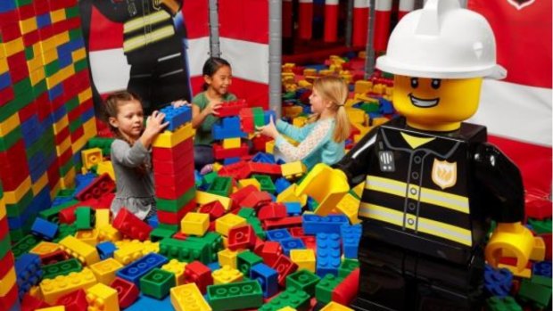 Legoland discovery centres are designed to appeal to three-to-10-year-olds.