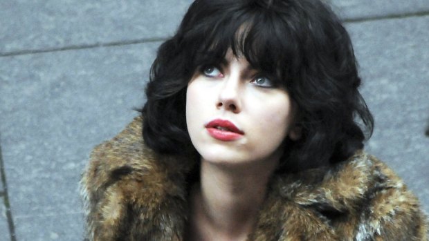 Scarlett Johansson in a scene from Under the Skin.