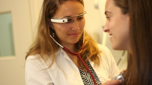 Health startup Augmedix is using Google Glass headsets to give doctors better access to patient information.