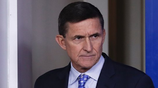 Donald Trump's former national security adviser Michael Flynn. 