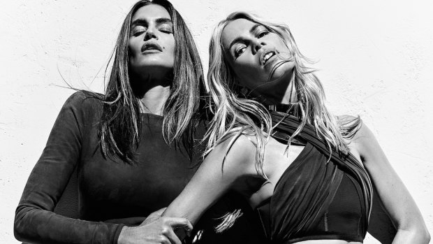Cindy Crawford and Claudia Schiffer for Balmain: working it like it's 1995. 