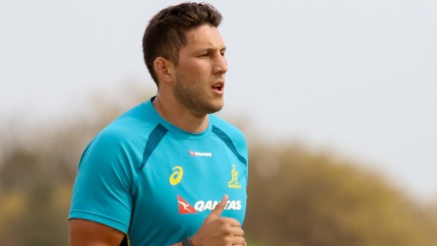 Testing times: Wallabies second-rower Adam Coleman believes the Springboks will have a point to prove this weekend. 
