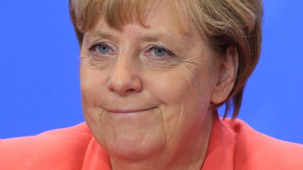 German Chancellor Angela Merkel is "insane", according to US Republican presidential candidate Donald Trump.