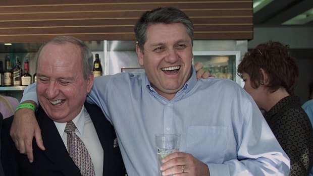 Alan Jones and Ray Hadley are sharing their views in Brisbane.