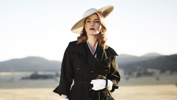 Nominated: Kate Winslet in <i>The Dressmaker</i>.