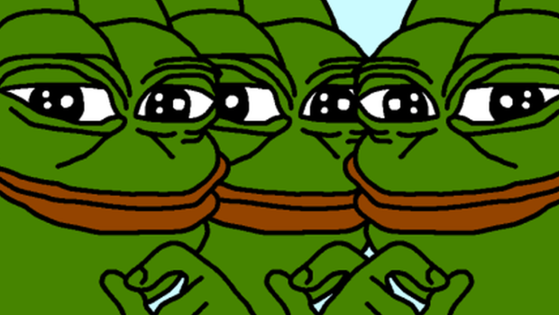Alt-right meme Pepe the Frog.
