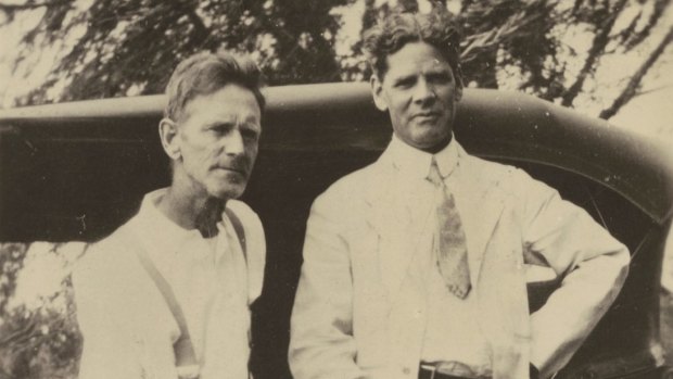 Jim Grahame (aka Jim Gordon) and Walter Jago circa 1930-35.