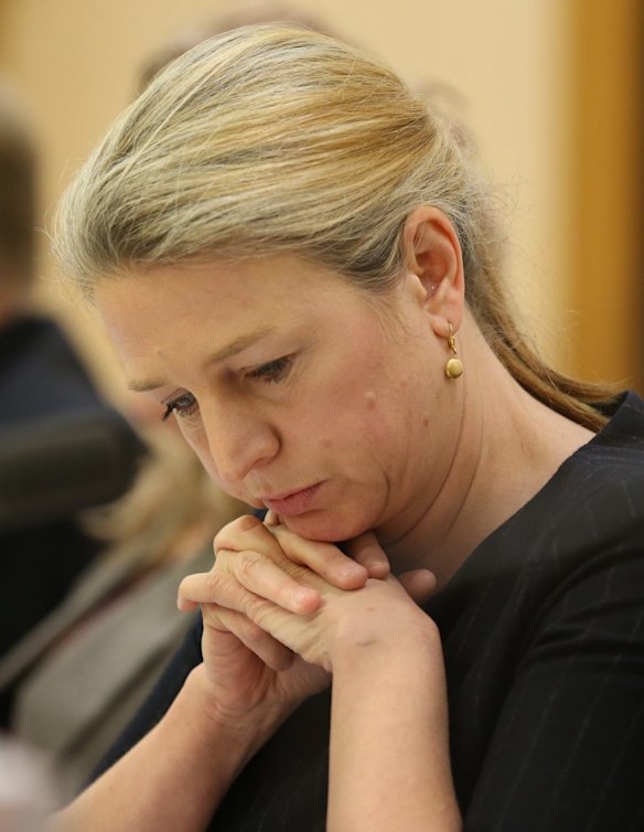 Frustrated committee chair, Labor senator Louise Pratt.