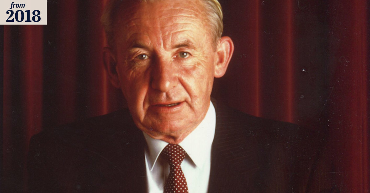 Stuart McDonald, farmer and politician respected for fairness