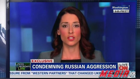 Former Russia Today host Abby Martin famously condemned the Russian military action in Ukraine in 2014 on the Russia-owned network. Such controversies form part of the new propaganda war.