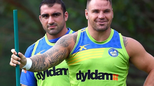 Fighting fit: Anthony Watmough is ready to face his former club Manly.