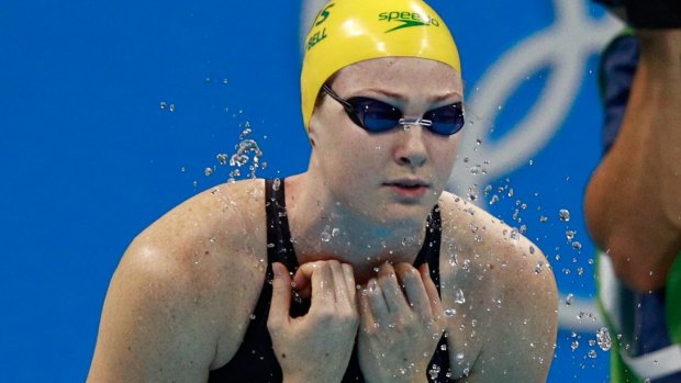 Cate Campbell cruised to the wall with an effortless 51.8 second split. 