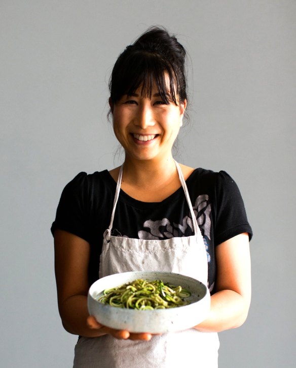 Yoko Inoue runs Cafe Shokuiku.