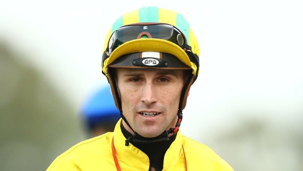 Jockey Tye Angland.