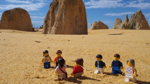 The Lego Travellers check out the sights of Western Australia.