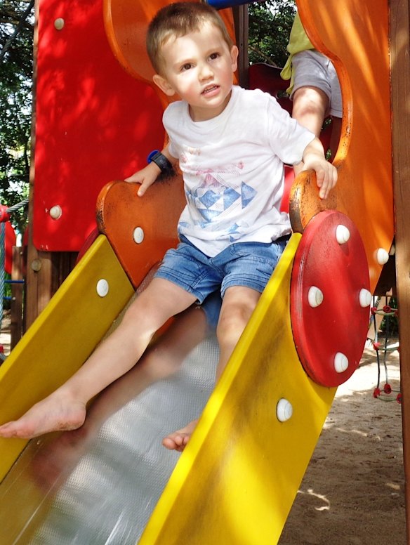 A newly released image of missing boy William Tyrrell.