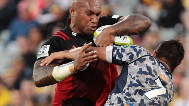 Scratched: Nemani Nadolo of the Crusaders.