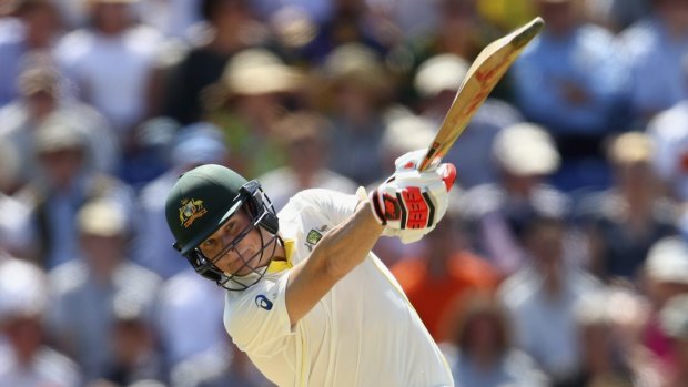 Hits and misses: Steve Smith was one of several Australian batsmen to fall in the 30s in the first Test.