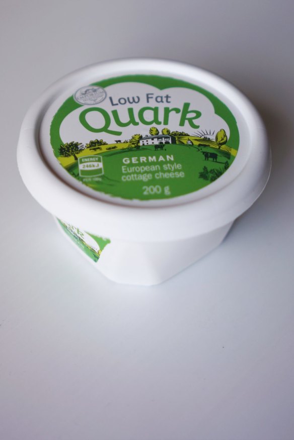 Aldi low-fat quark.
