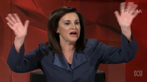 Jacqui Lambie on Q&A.