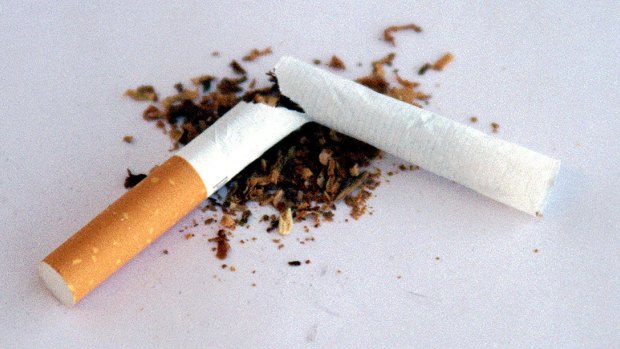 Smoking will be banned outside Parliament.