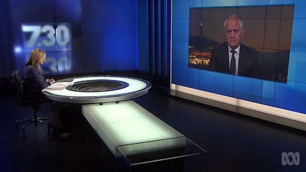 "I will decide what metaphors I use and the manner in which I use them": Malcolm Turnbull.
