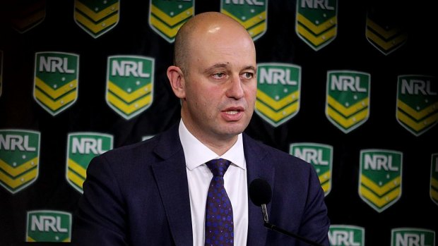 Impressive: NRL CEO Todd Greenberg.