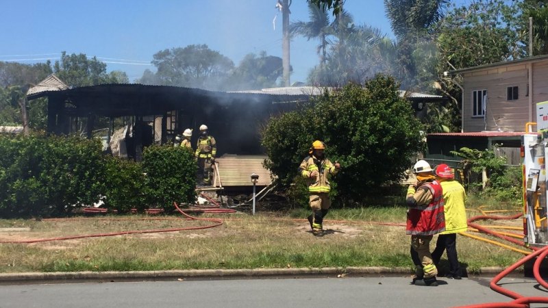 Fire Tears Through Strathpine House Threatening Surrounding Homes