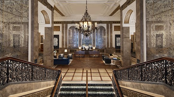 The former Sir Francis Drake Hotel has been given an extensive renovation  without compromising its old-world style.