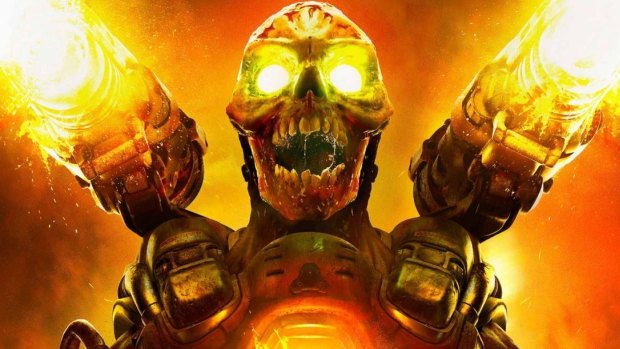 Doom costs about $80 from Steam, owned by Valve Corporation. 