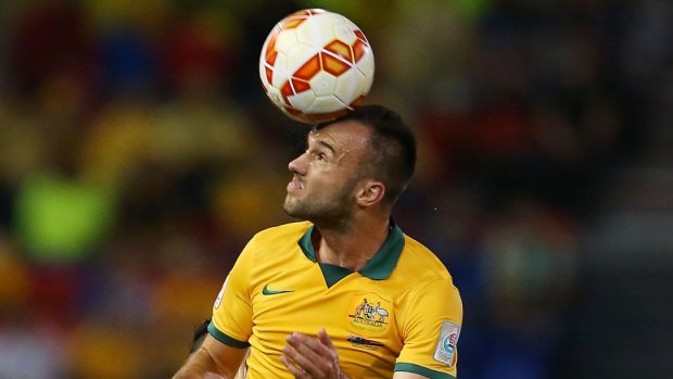 Ready to go: Ivan Franjic is taking nothing for granted as the Socceroos prepare to play Kyrgyzstan.