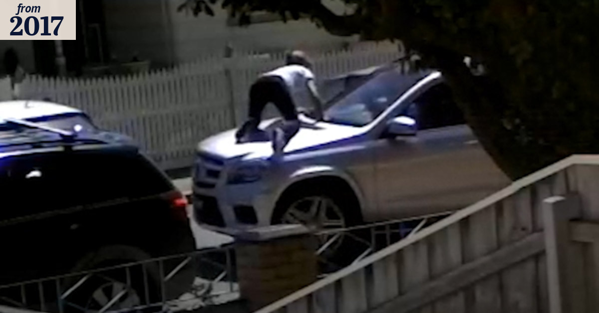 'Audacious' car thief who drove off with a baby on board jailed for ...