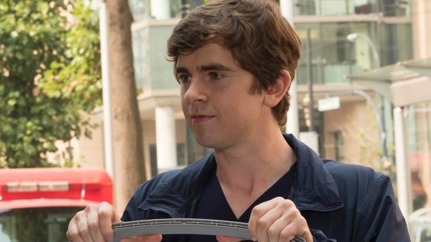 Freddie Highmore stars in <i>The Good Doctor</i>.
