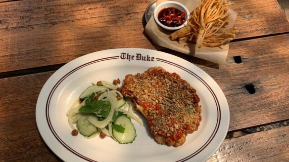 Duke of Enmore's cauliflower steak.