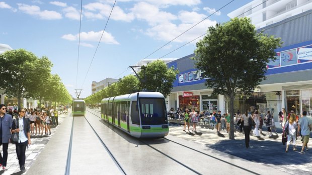 As similar projects in North America found, light rail in Canberra should generate a corridor of urban redevelopment.