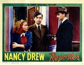 Bonita Granville is on the case in the 1939 film Nancy Drew - Reporter.