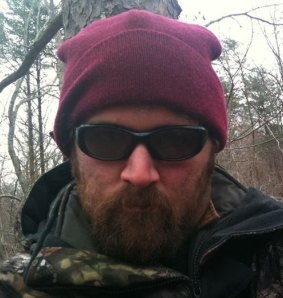 David Fellerath on a hunting trip.